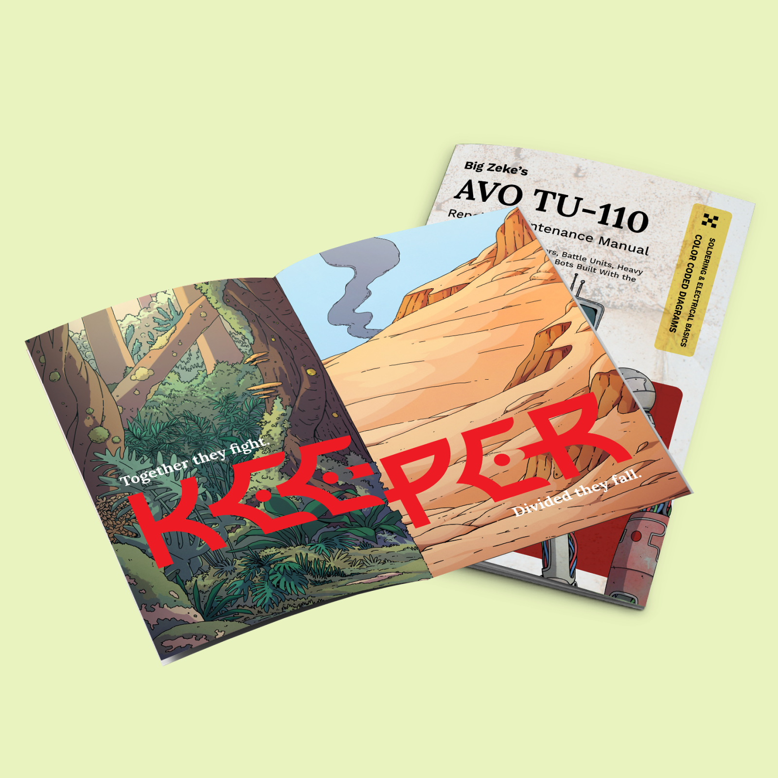 Free Keeper Sneak Peek Zine